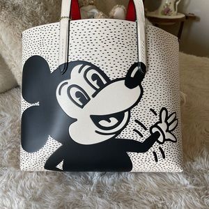 Coach Tote bag; Disney Mickey Mouse X Kieth Haring Logo